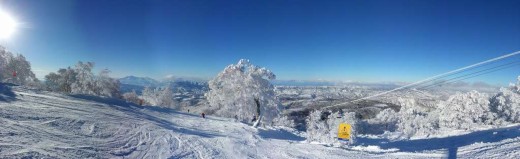 快晴の野沢